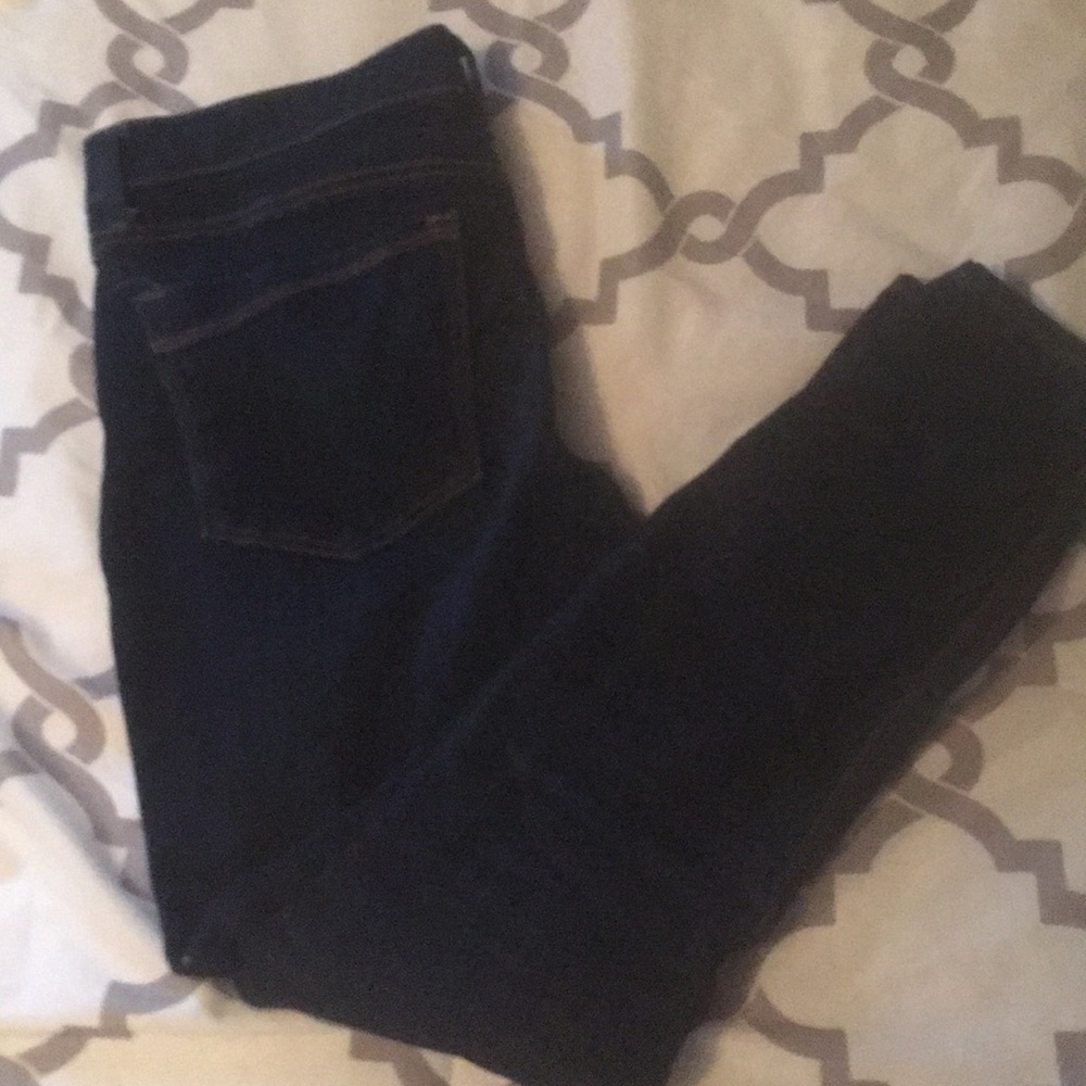 Dark blue Express leggings jeans